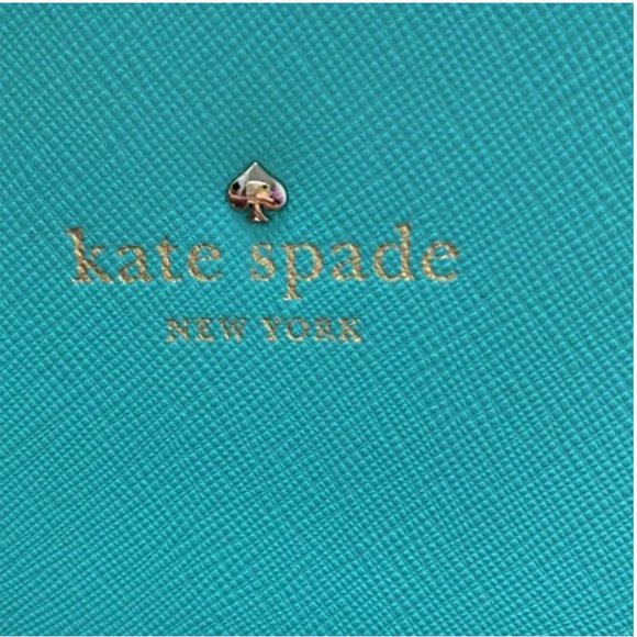 Kate Spade Cedar Street Maise crossbody bag purse Brightbery green/blue/mint - Picture 14 of 16